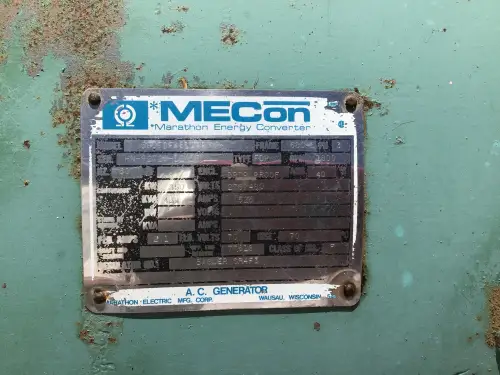DETROIT DIESEL 12V71 7123-7305 GENERATOR 438KVA USED - Thumb image 6
