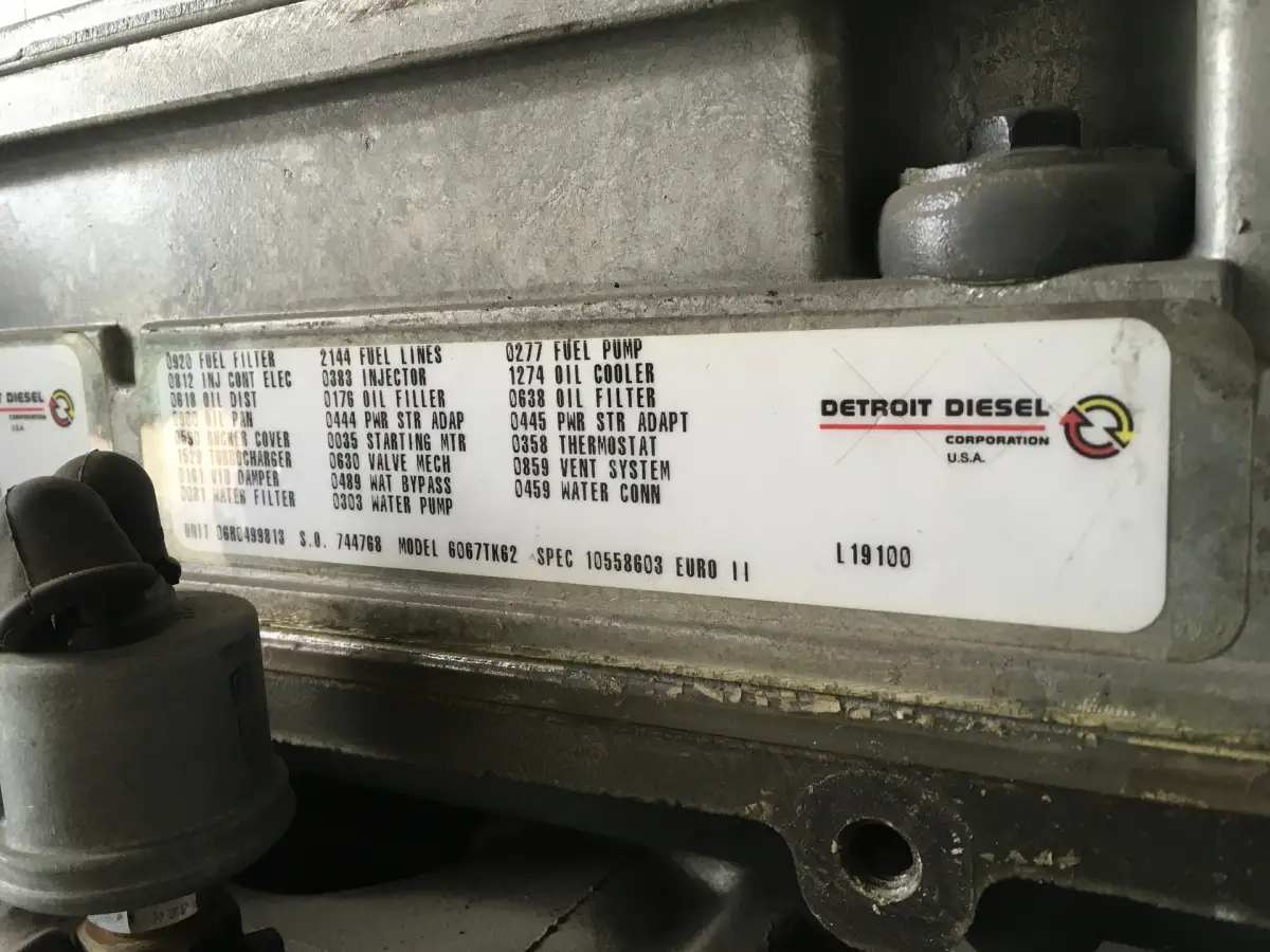 DETROIT DIESEL 6067-TK62 USED - Picture 5