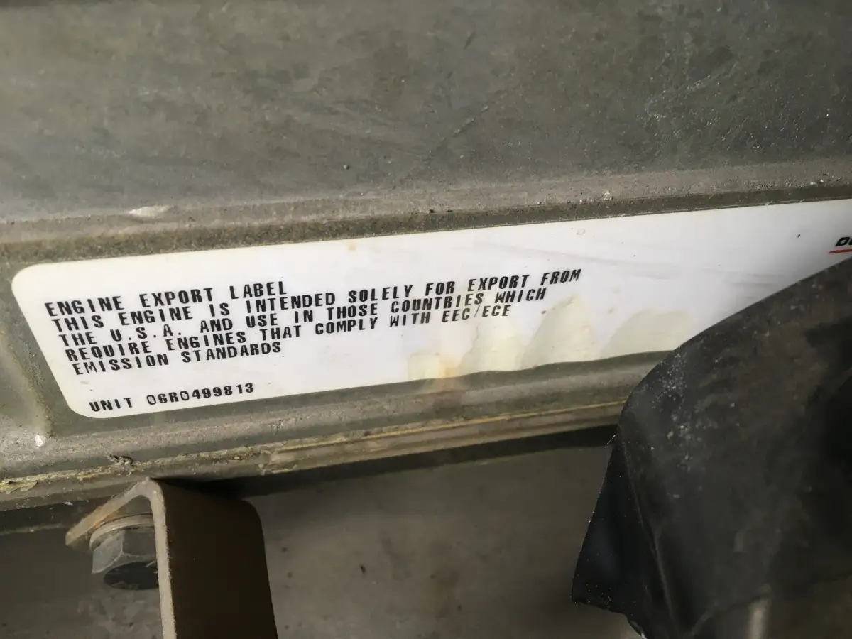 GEBRAUCHTER DETROIT DIESEL 6067-TK62 MOTOR – Bild 6