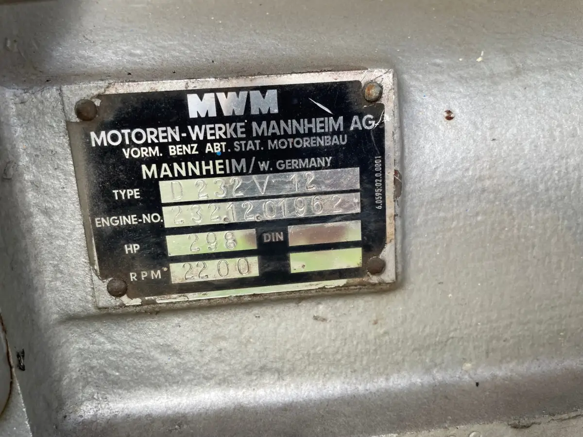 MWM D232 V12 PUMP USED - Picture 7