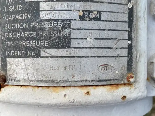 MWM D232 V12 PUMP USED - Thumb image 6