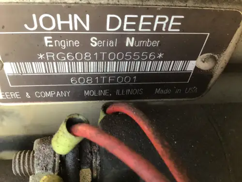 JOHN DEERE 6081TF001 GENERATOR 125KW USED - Thumb image 9