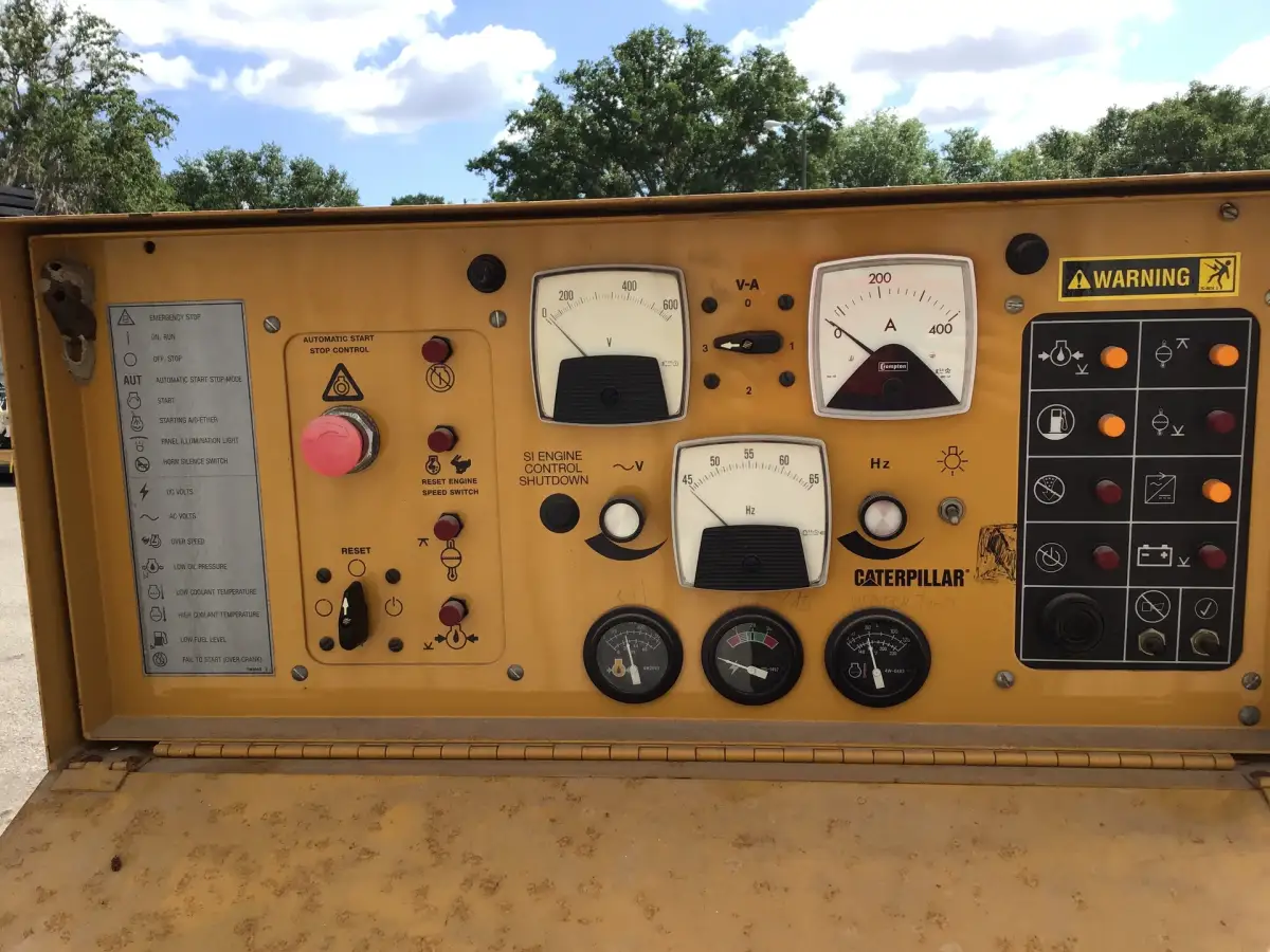 CATERPILLAR G3406 GENERATOR 202 KVA GAS USED - Picture 6