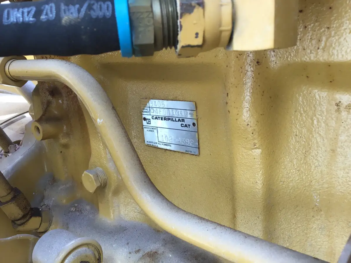 CATERPILLAR G3406 GENERATOR 202 KVA GAS USED - Picture 7