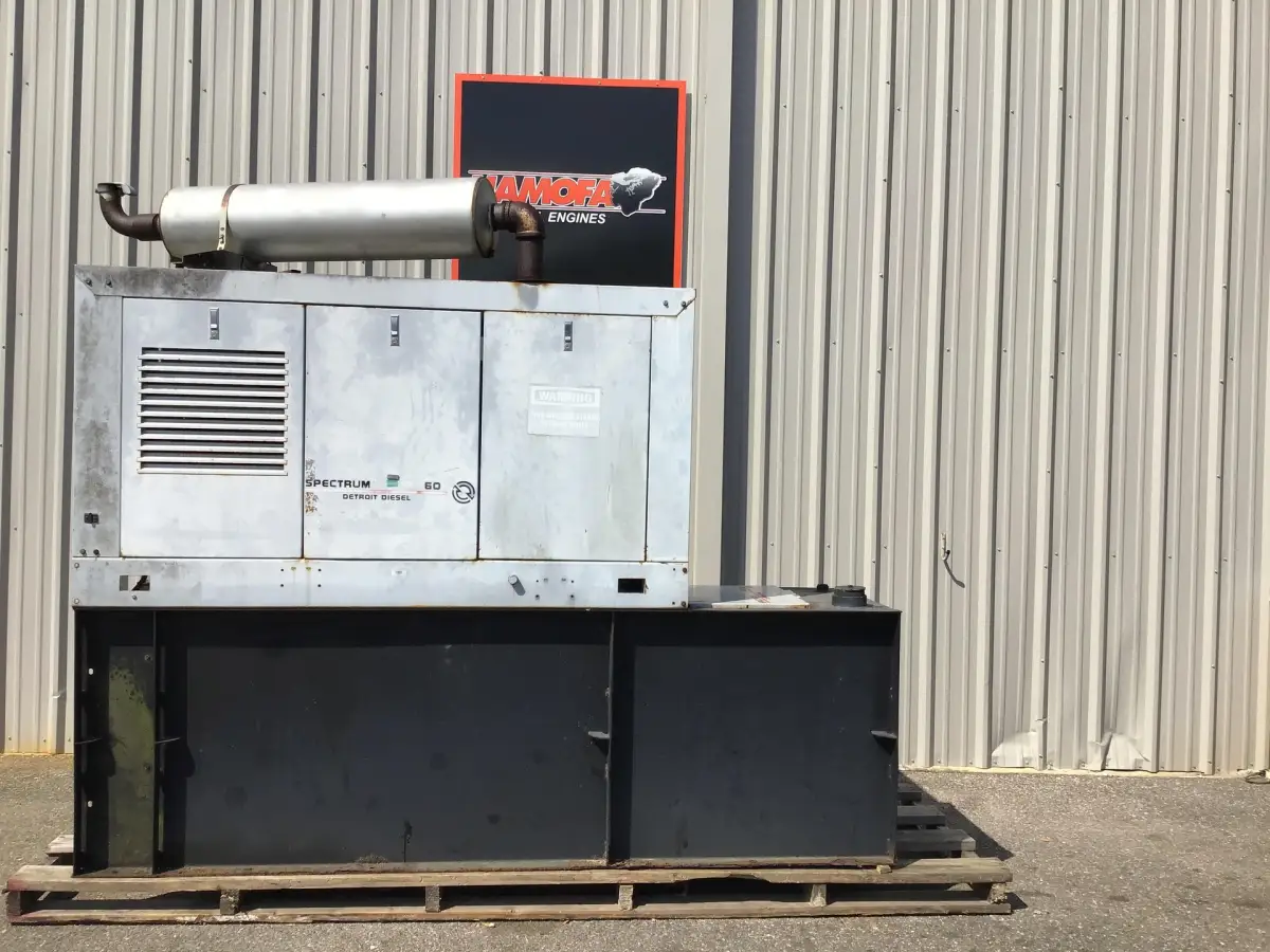 DETROIT DIESEL 60DS60 GENERATOR 54 KVA USED - Picture 2