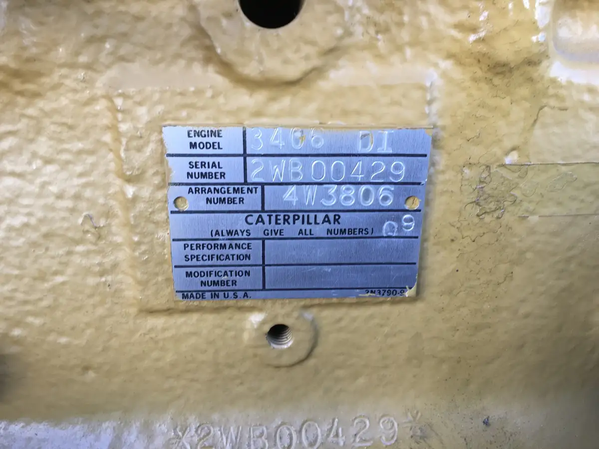 CATERPILLAR 3406DI GENERATOR 310KVA USED - Picture 7