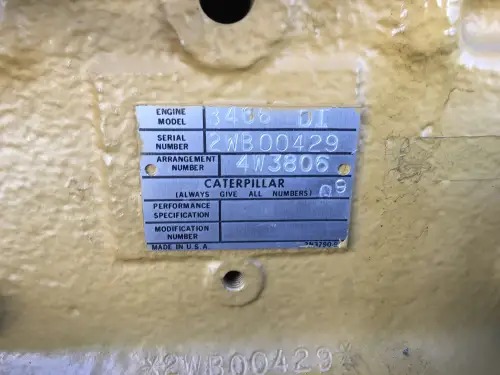 CATERPILLAR 3406DI GENERATOR 310KVA USED - Thumb image 7