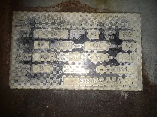 PERKINS T6.354.4 GENERATOR 87 KVA USED - Thumb image 7