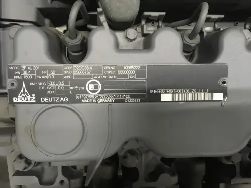DEUTZ BF4L2011 GENERATOR 40KVA NEW - Thumb image 6