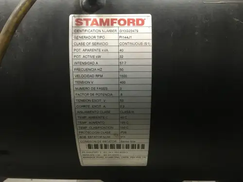 DEUTZ BF4L2011 GENERATOR 40KVA NEW - Thumb image 8