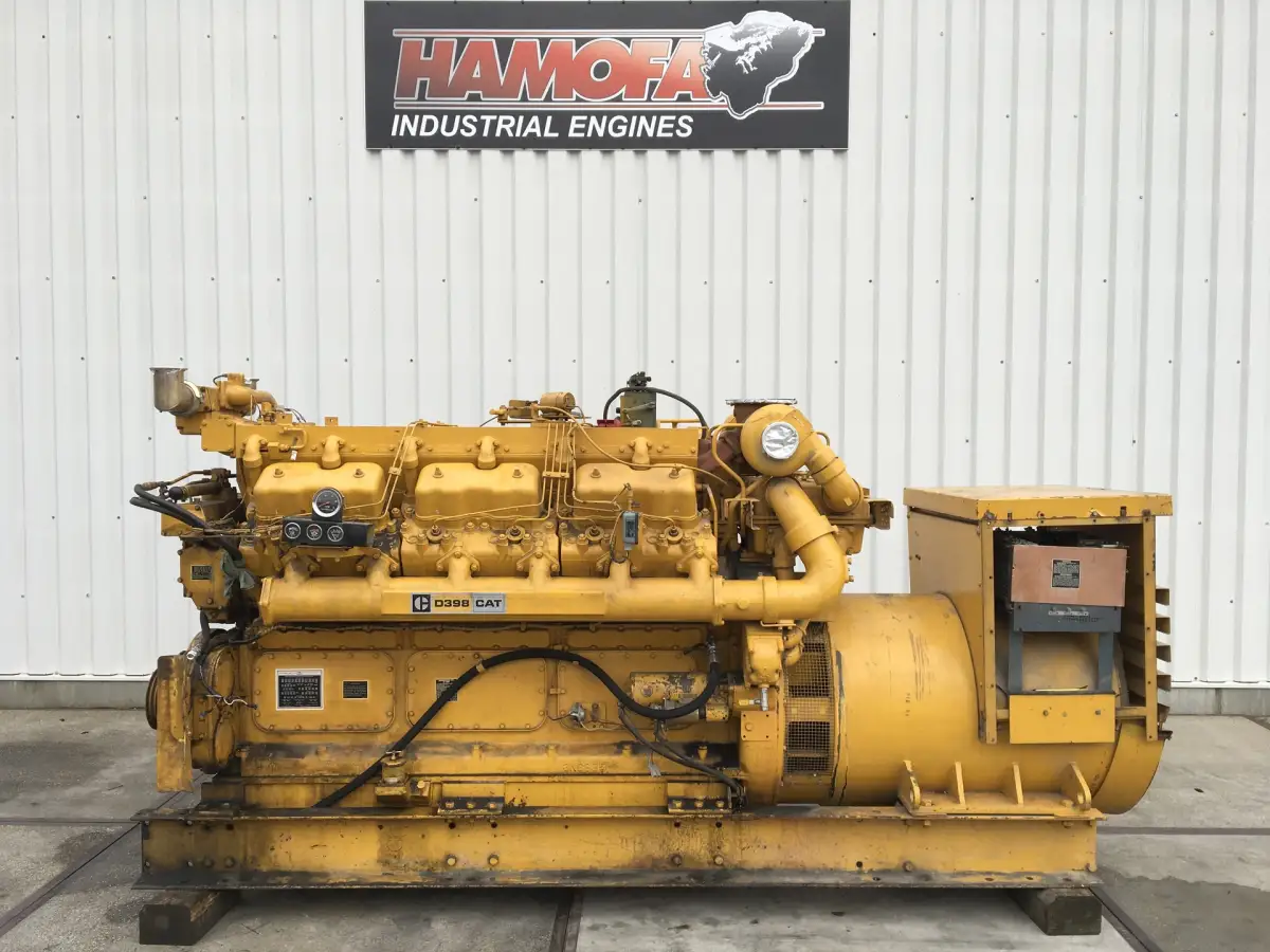 CATERPILLAR D398 66B GENERATOR 700 KVA USED - Picture 2