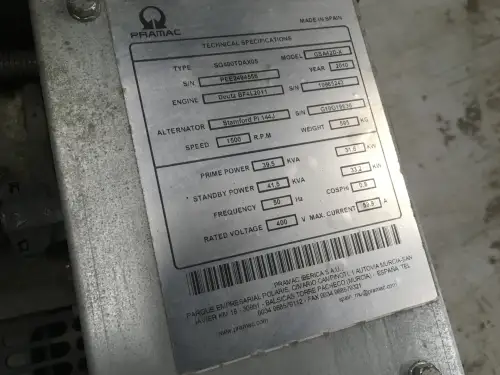 DEUTZ BF4L2011 GENERATOR 40KVA NEW - Thumb image 6