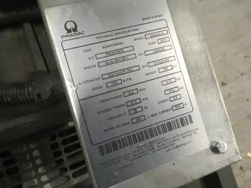 DEUTZ BF4L2011 ГЕНЕРАТОР 40KVA НОВЫЙ - Миниатюра 7