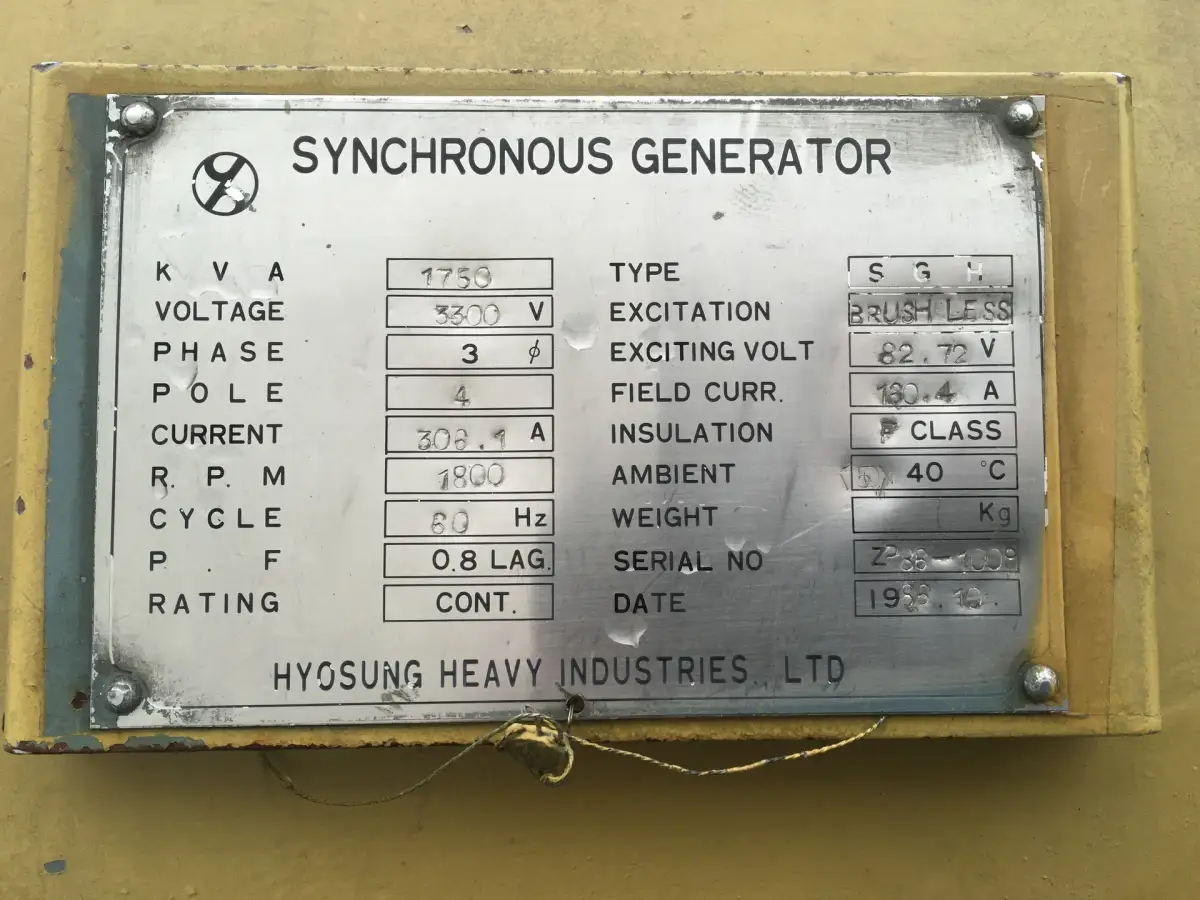 CATERPILLAR 3516 STD GENERATOR 1750KVA USED - Picture 9