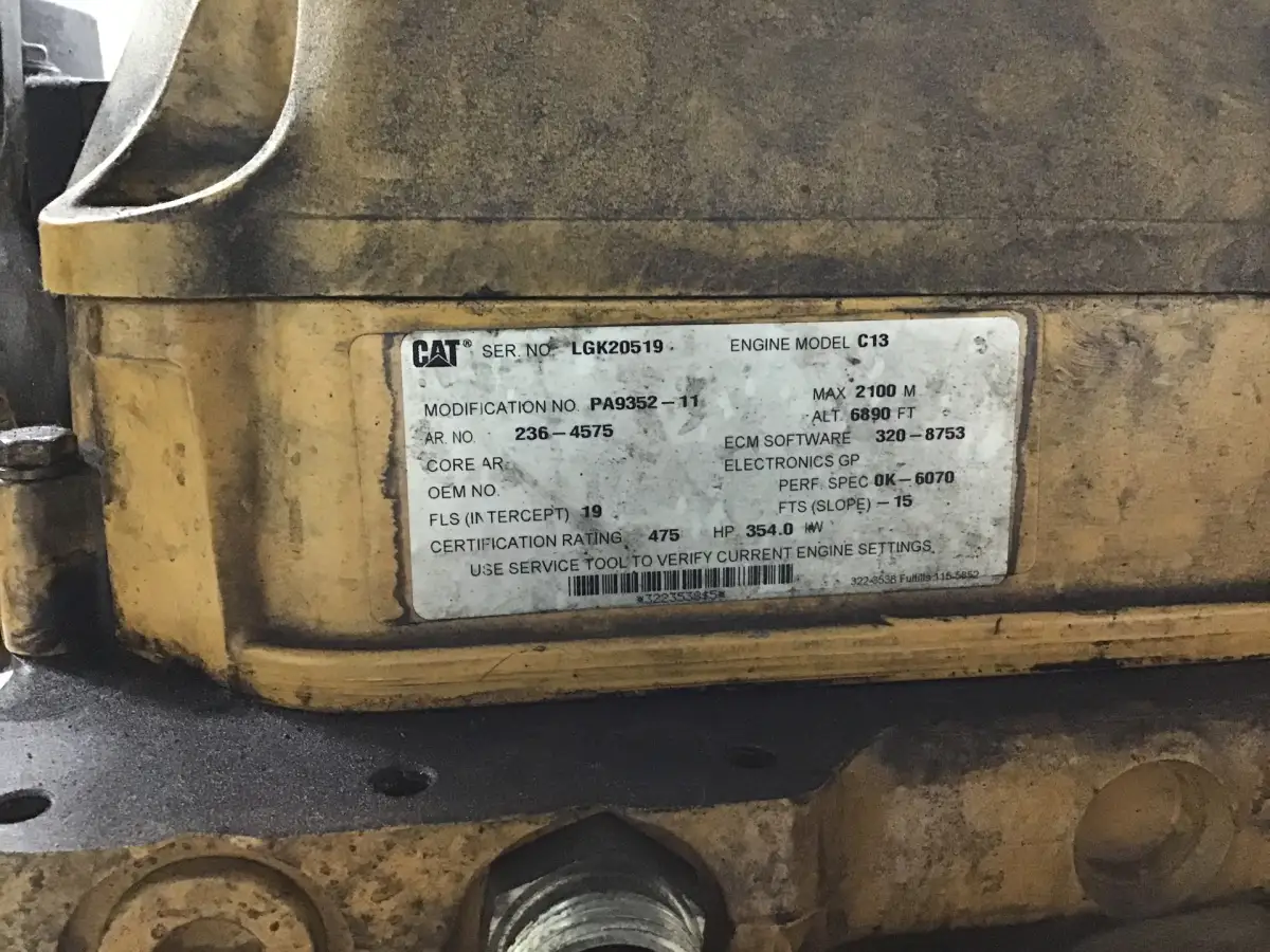 CATERPILLAR C13 LGK-2364575 GEBRUIKT - Afbeelding 7