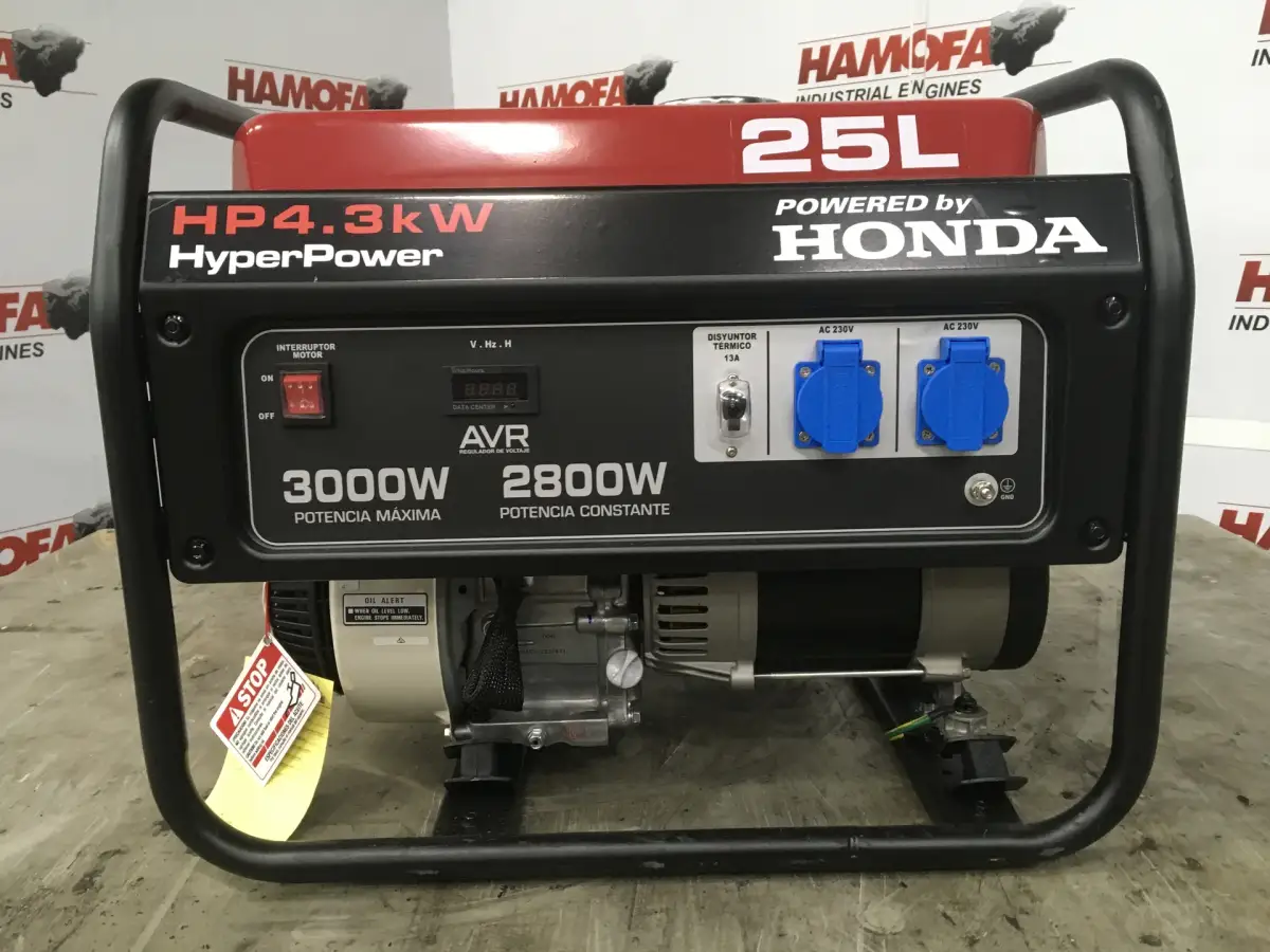 HONDA HP 4.3KW GENERATOR NIEUW - Afbeelding 4