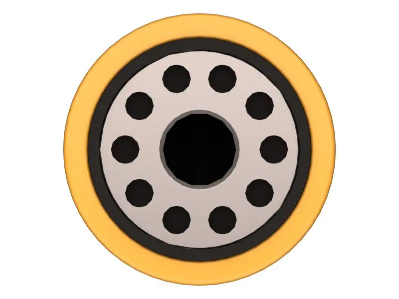 FILTRO DE ACEITE CATERPILLAR 1R1808 NUEVO - Imagen 2