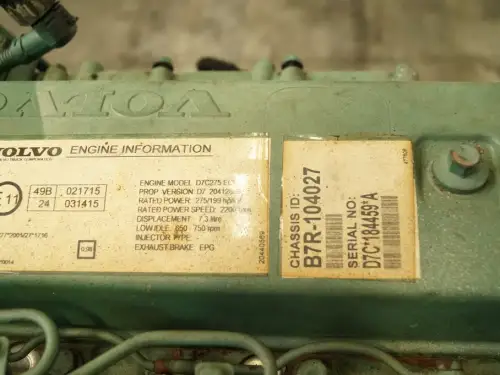 VOLVO D7C 275 RECONDITIONED - Thumb image 5