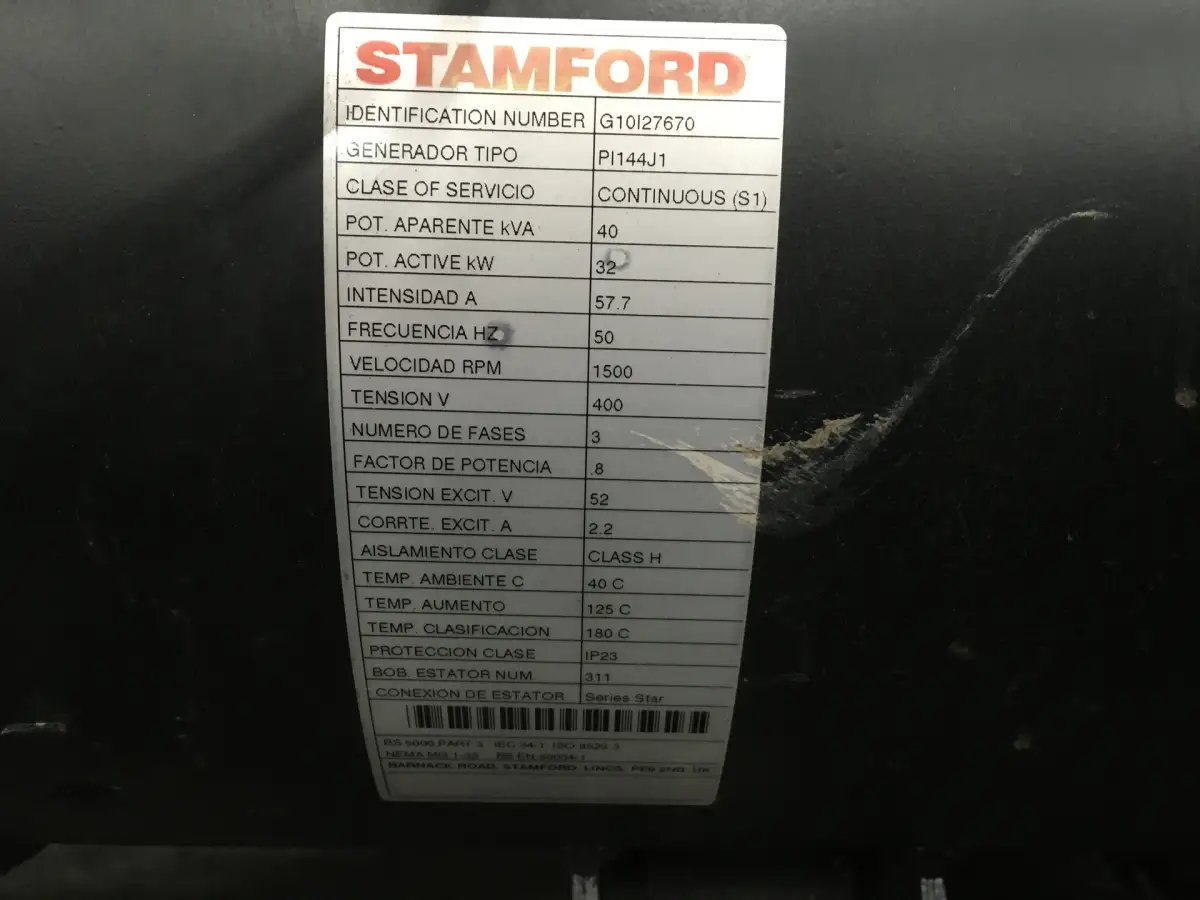 DEUTZ BF4L2011 GENERATOR 40KVA NEU – Bild 8