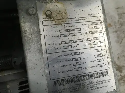 DEUTZ BF4L2011 GENERATOR 40KVA NEU – Vorschaubild 6