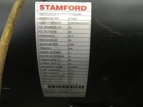 DEUTZ BF4L2011 GENERATOR 40KVA НОВЫЙ - Миниатюра 8