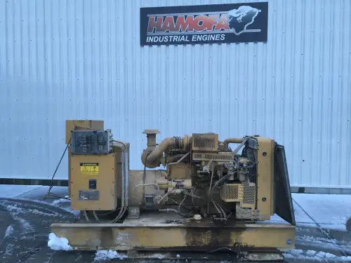 CATERPILLAR 3306B GENERATOR 225KVA USED