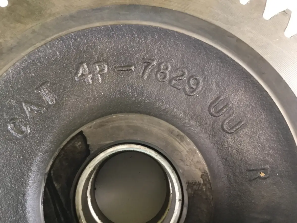 CATERPILLAR TUSSENOVERBRINGINGSGEAR 4P7828 GEBOUWD - Afbeelding 2