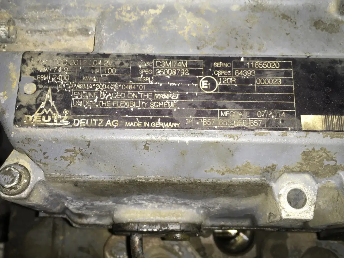 DEUTZ TCD2012L04 2V CORE – Bild 6
