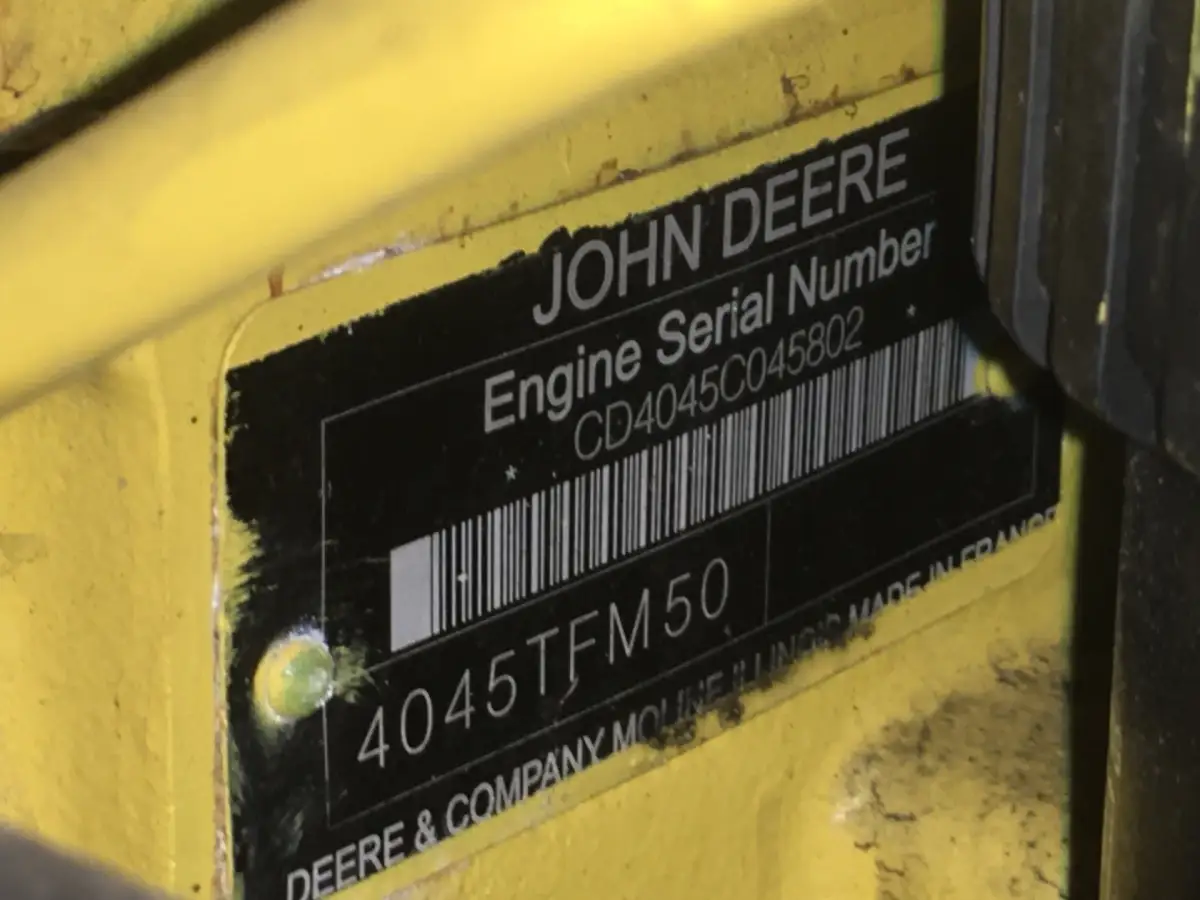 ГЕНЕРАТОР JOHN DEERE 4045TFM50 65KVA Б/У - Фото 7