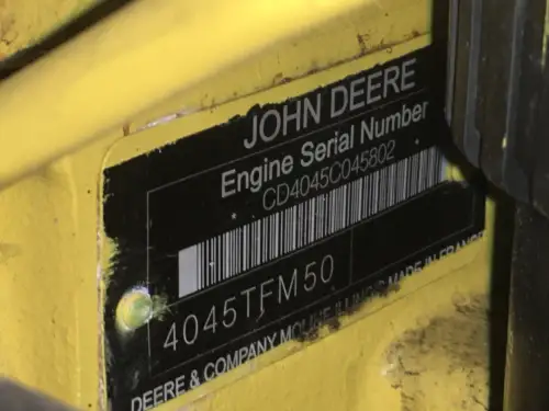 ГЕНЕРАТОР JOHN DEERE 4045TFM50 65KVA Б/У - Миниатюра 7
