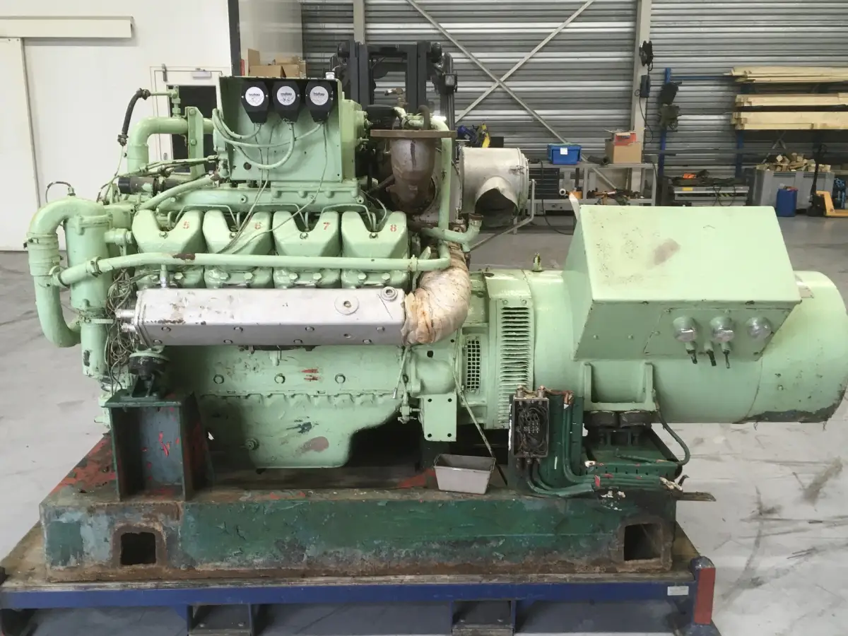 SCANIA DSI14.02 GENERATOR 300KVA GEBRAUCHT – Bild 2
