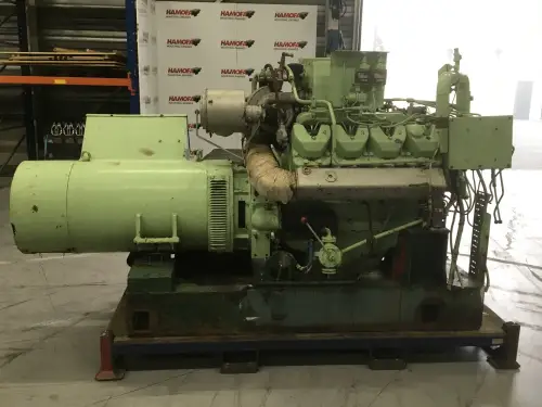 SCANIA DSI14.02 GENERATOR 300KVA USED
