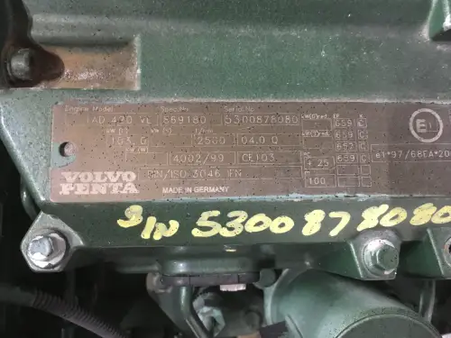 БУ ДВИГАТЕЛЬ VOLVO TAD420VE - Миниатюра 6