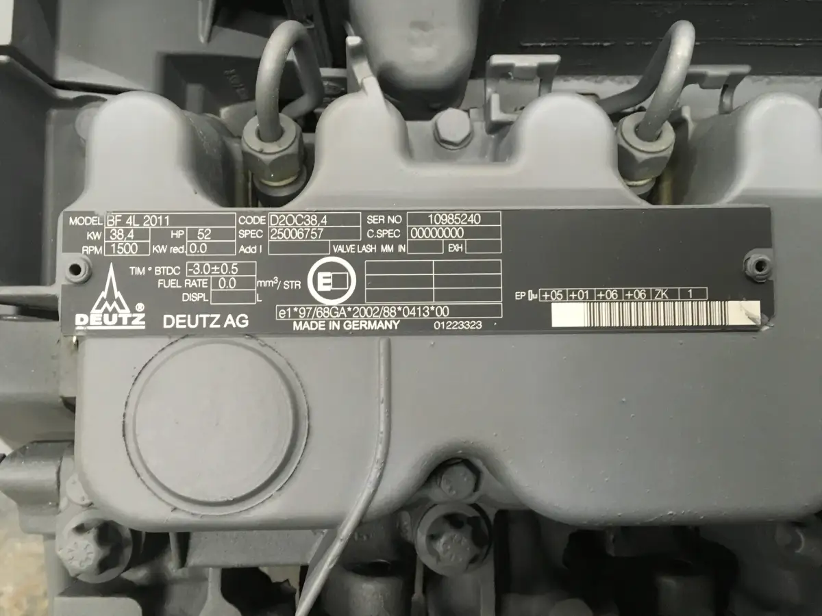 DEUTZ BF4L2011 ГЕНЕРАТОР 40KVA НОВЫЙ - Фото 7