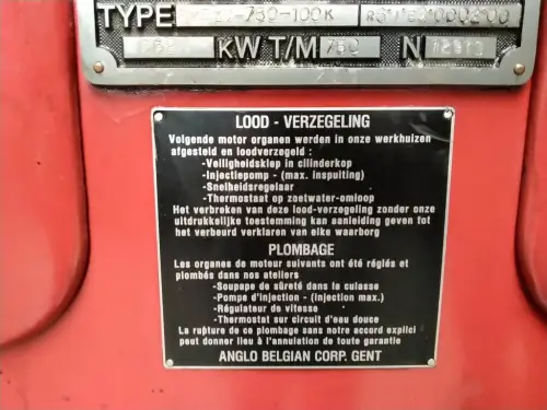 ANGLO BELGIAN CORPORATION 6MDXC Б/У - Миниатюра 3