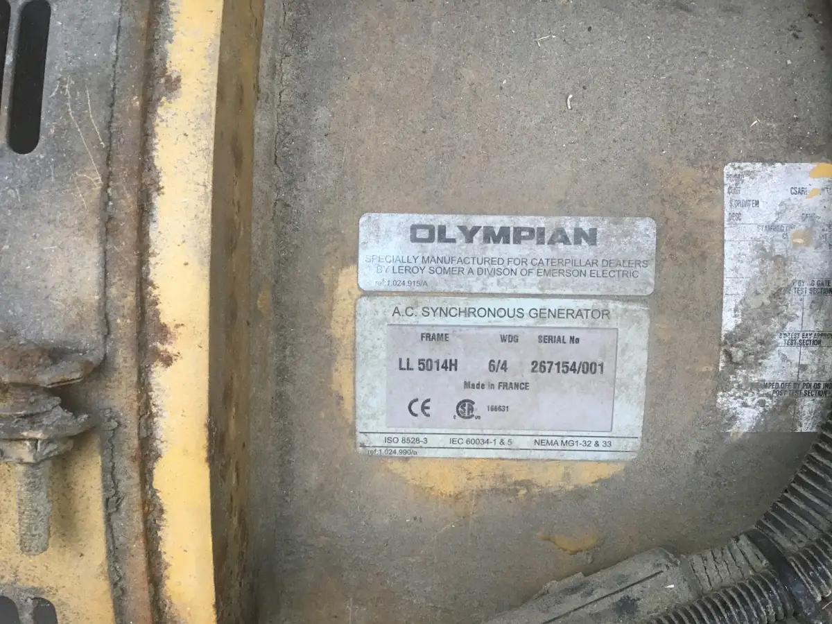 OLYMPIAN GEH250 GENERATOR 250KVA USED - Picture 4