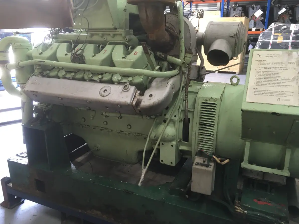 SCANIA DSI14.02 GENERATOR 300KVA USED - Picture 2