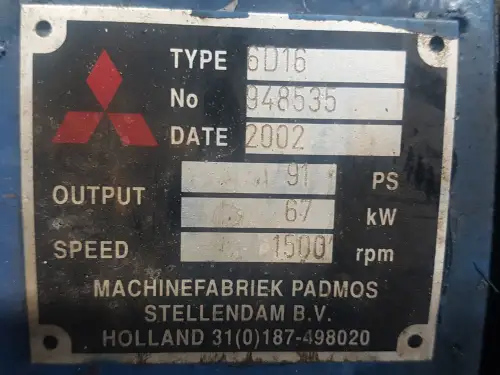 MITSUBISHI 6D16 Б/У - Миниатюра 2