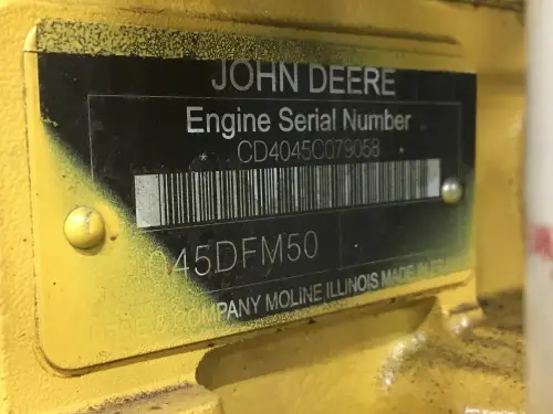 JOHN DEERE 4045DFM50 GÉNÉRATEUR 44KVA D'OCCASION - Miniature 6