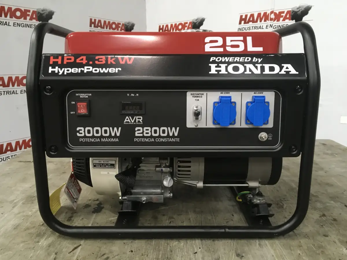 HONDA HP 4.3KW GENERATOR NIEUW - Afbeelding 6