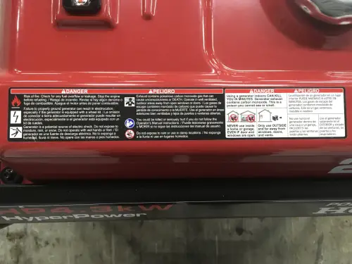 HONDA HP 4.3KW GENERATOR NIEUW - Miniatuur afbeelding 3