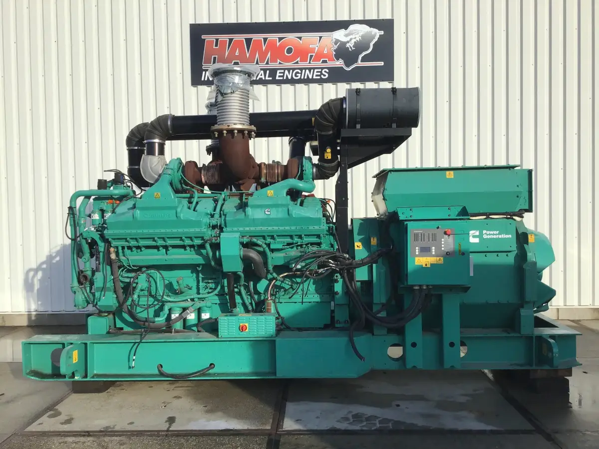 CUMMINS QSK60-G9 GENERATOR 2813 KVA GEBRAUCHT – Bild 2