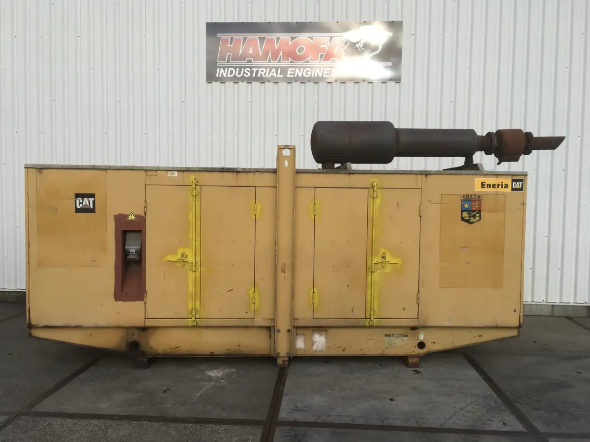 CATERPILLAR 3306B GENERATOR 225KVA USED