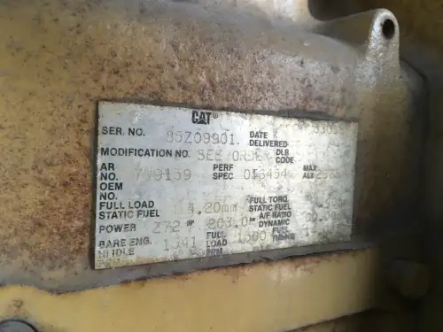 CATERPILLAR 3306B ГЕНЕРАТОР 225KVA БУ - Миниатюра 9