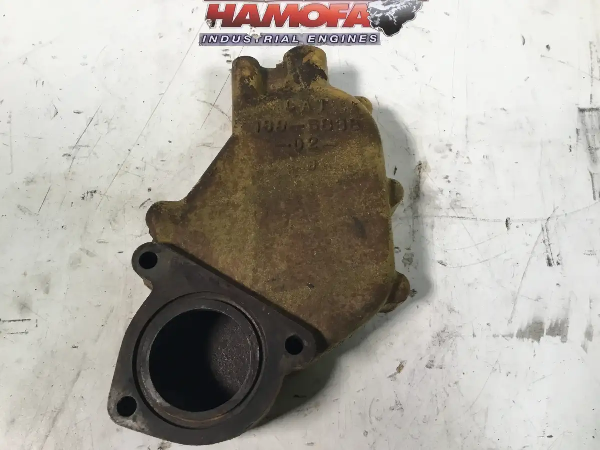 CATERPILLAR THERMOSTAT HOUSING 1695888 USED - Picture 2