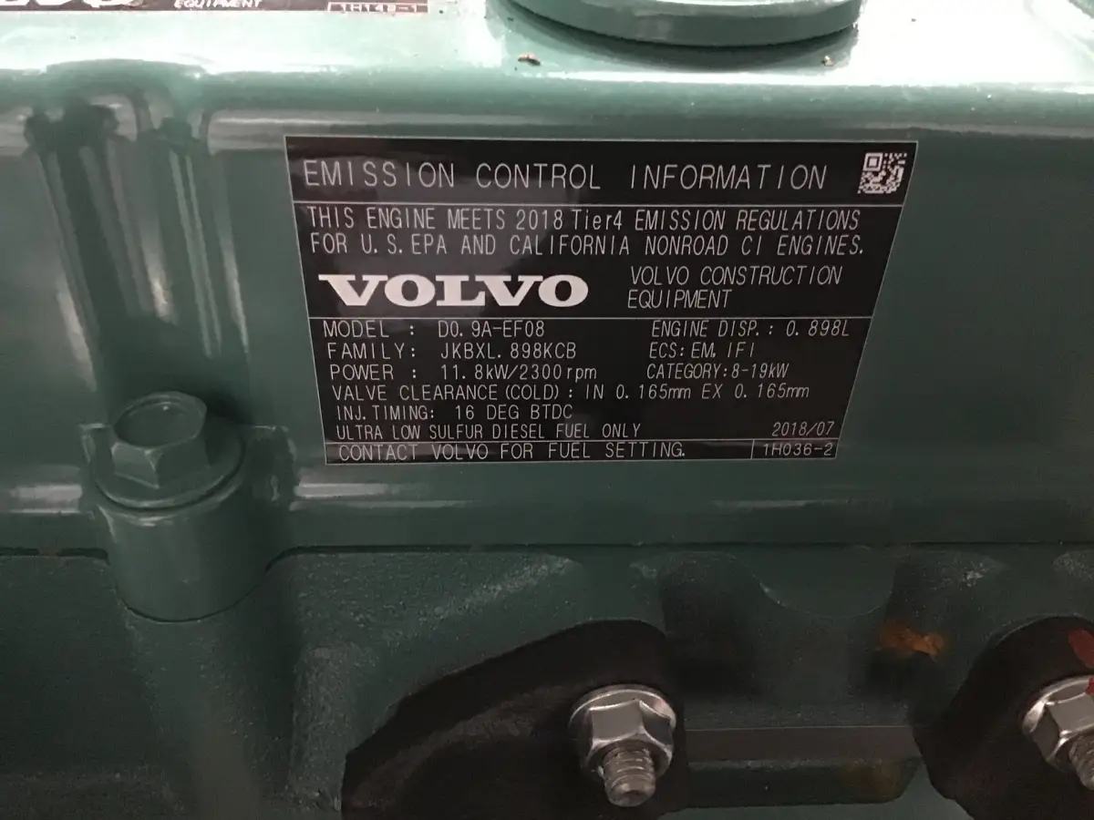 VOLVO D0.9A-E4 NEW - Picture 8
