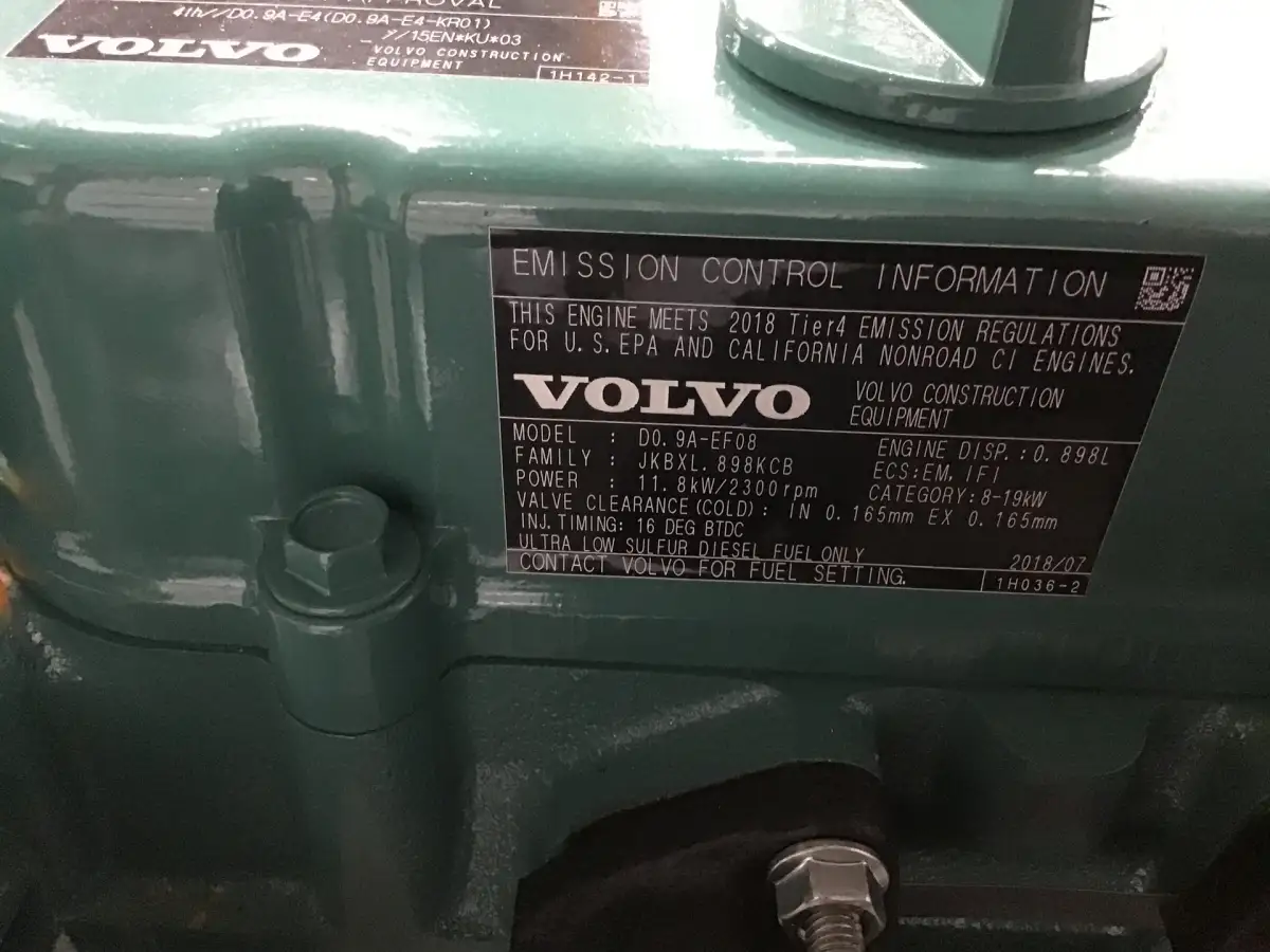 VOLVO D0.9A-E4 НОВЫЙ - Фото 6