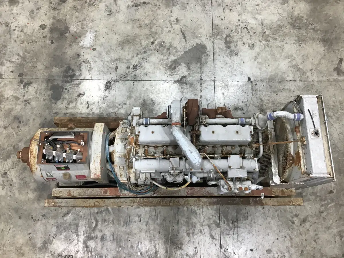 DALE MF/280/DD GENERATOR 255 KVA USED - Picture 5