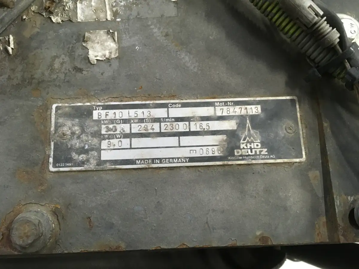 DEUTZ BF10L513 GEBRUIKT - Afbeelding 5