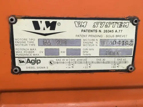 GENERADOR VM MOTORI RA394 26 KVA USADO - Imagen miniatura 6